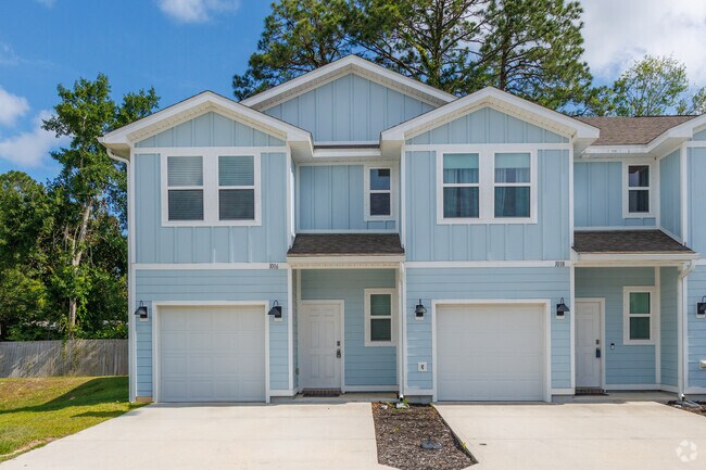 Townhomes are an excellent buying option for small families relocating in Wright.
