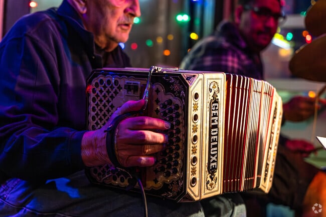 Come to Kochanski's Concertina Beer Hall to see the heart of Burnham Park.