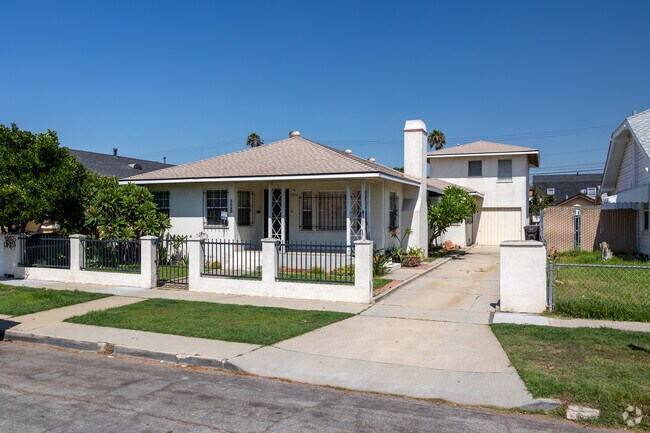 Zaferia homes are smaller but residents have added additional units over garages.