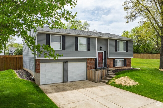 Split-level homes are common throughout Clayton.
