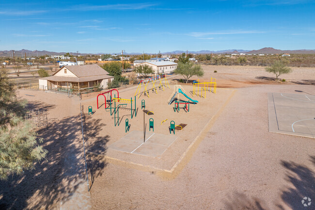 Exercise on the playground at Morristown Elementary School in Morristown.