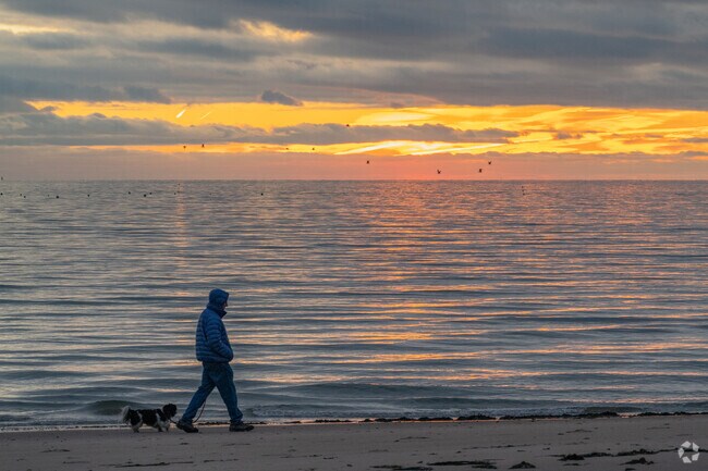 Ridgevale Beach offers quiet winter walks along Nantucket Sound.