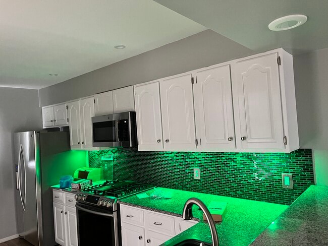 Kitchen With Changable Lighting