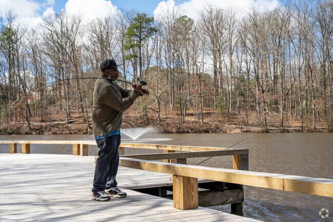 Several local parks offer fishing opportunities in Echo Lake.