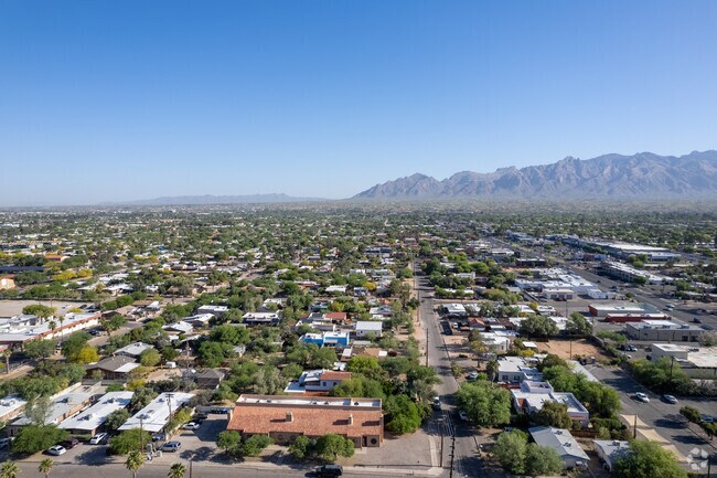 Samos is a straight shot down Campbell Avenue Catalina Foothills.