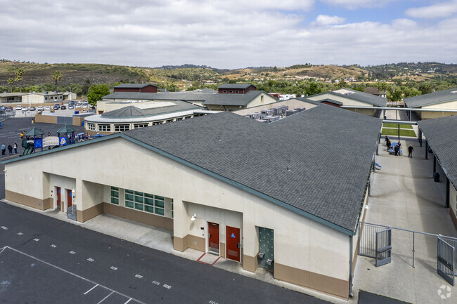 The classrooms of the Bonsall Elementary School in Bonsall.
