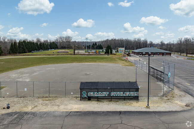Athletic facilities for Summit Academy North High School.