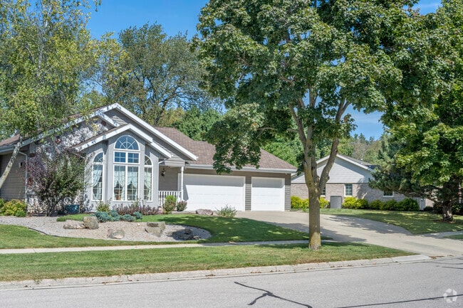 Most of the houses in Briar Crest are two-story traditional styles.