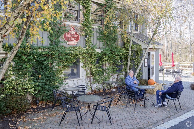 The Lafayette House offers American fare in a classic tavern setting.