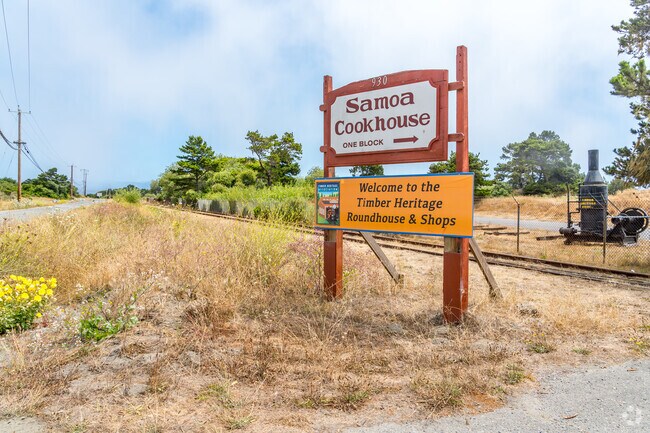 Samoa is a seaside village on the coast of Northern California.