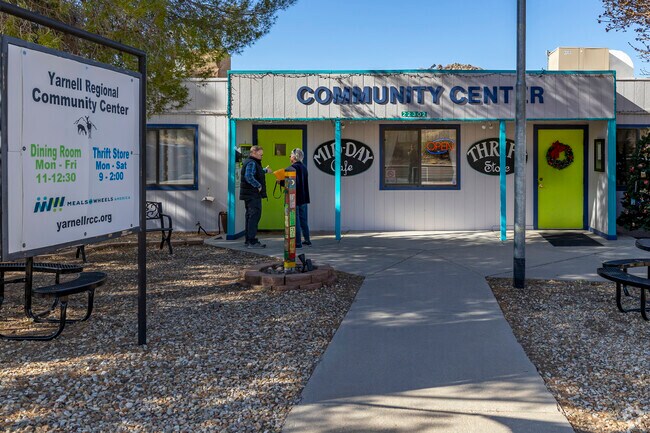 Residents meet on the regular at Yarnell Regional Community Center.