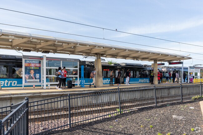 Residents of Woodson Terrace have easy access to the St. Louis MetroLink rail system.