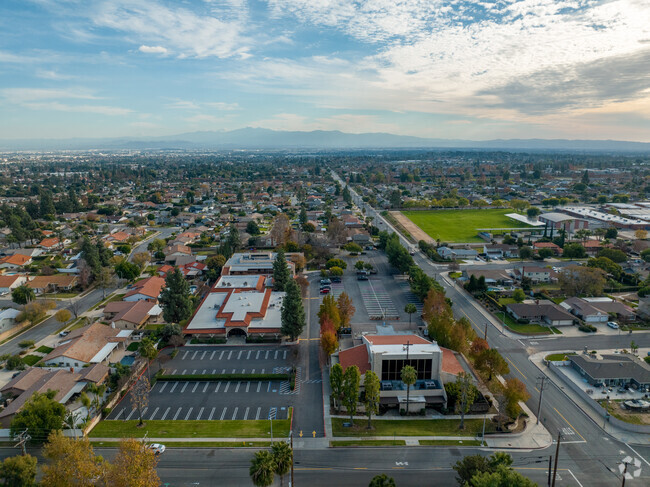 St Peter & St Paul School offers a sprawling campus when viewed from above.