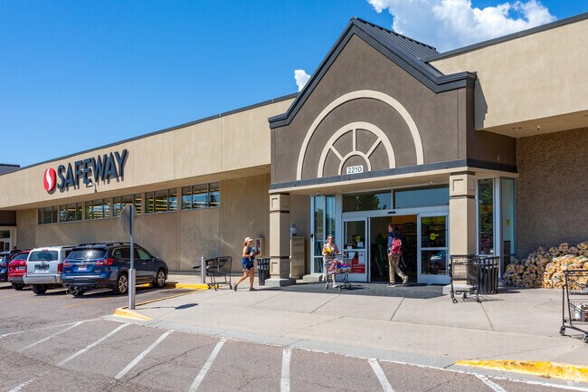 Safeway is a grocery open for residents in Peregrine, located a short drive away.