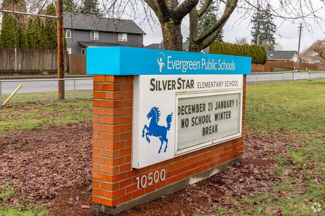 Silver Star Elementary School is part of the Evergreen School District in Vancouver, WA.