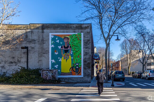 Residents of North Salem can enjoy the art and murals throughout the village.