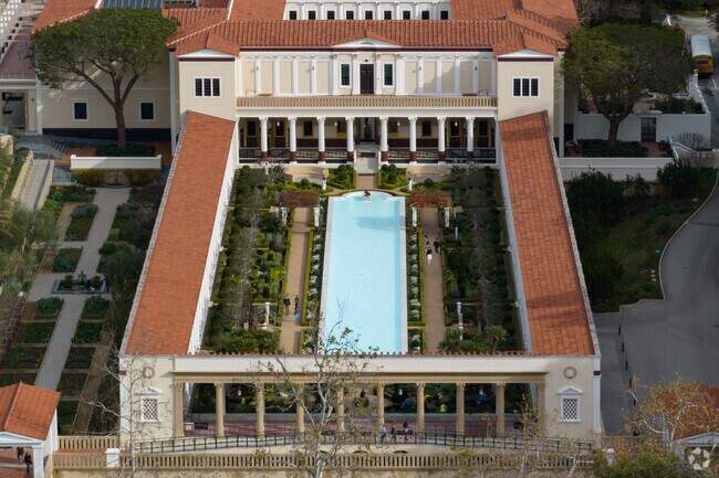 The Getty Villa is an educational center and art museum in Pacific Palisades.
