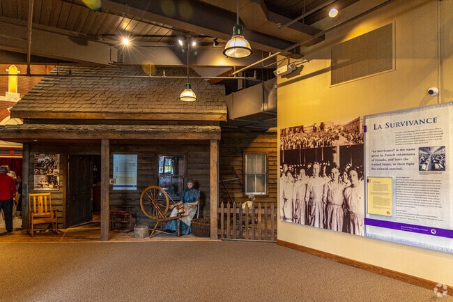 Locals visit the Museum of Work & Culture in Downtown Woonsocket to learn about the city’s history.