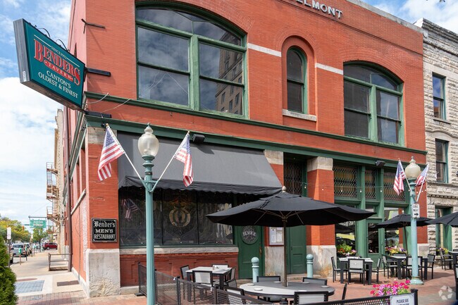 Benders Tavern is a famous dining destination in downtown Canton, Ohio.