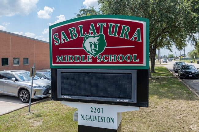 Find diversity in thought and unity in learning at Leon H. Sablatura Middle School.