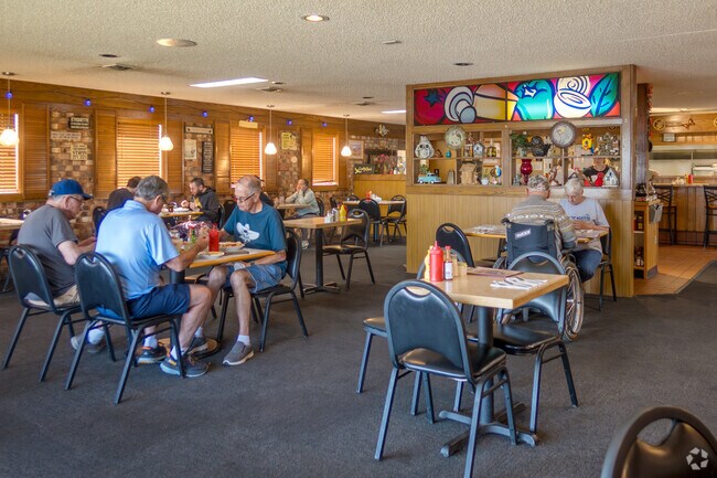 The Early Bird Cafe is a favorite breakfast and lunch spot in the neighborhood.