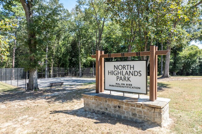 North Highlands Park in Macon offers a beautiful green space with recreational amenities.