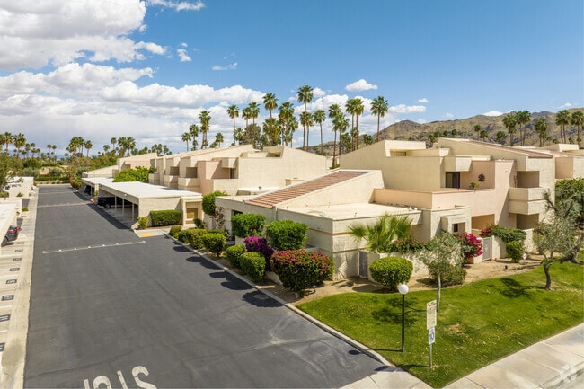 Sonora Sunrise condos provide peaceful desert living near downtown Palm Springs shopping and dining options.