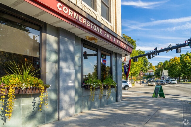 Cornerstone Pub and Grill near East Barre serves American pub food with a full bar.