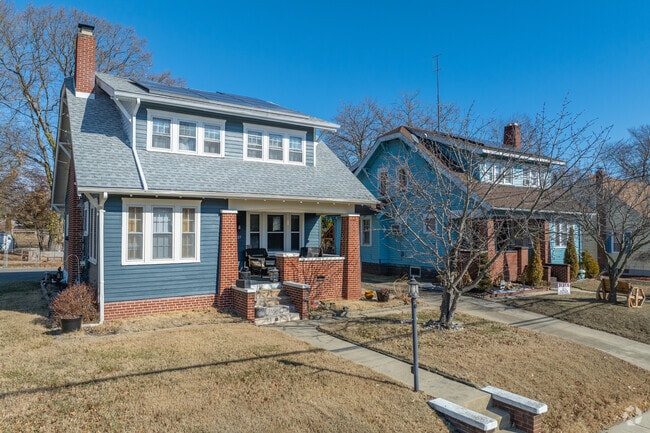 Enjoy a summer afternoon under covered front porches of bungalows on residential streets in Bridgeton.