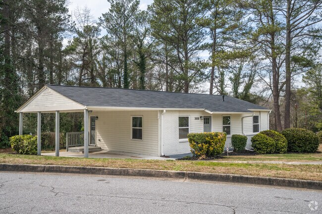 You'll find newly renovated ranch style homes with car ports in Carroll Heights.