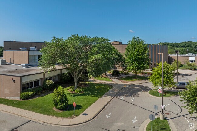 Appleton East High School is located at 2121 Emmers Drive.