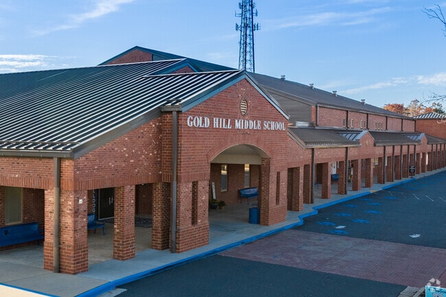 Gold Hill Middle School in Tega Cay has a student population of about 830.