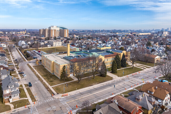 West Milwaukee Intermediate School
has a great old building.