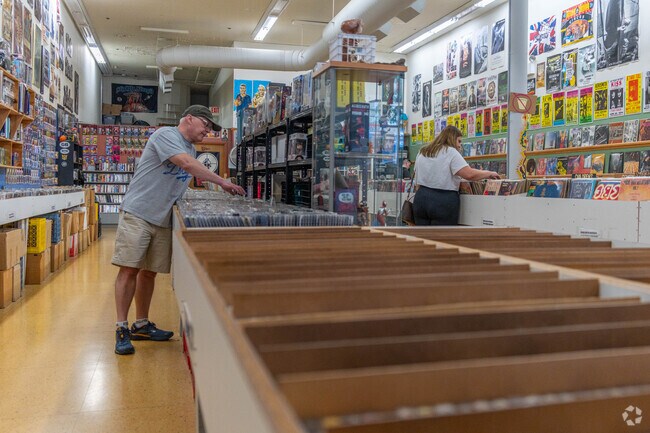 Stop by Main Street Jukebox and explore their vast record collection in Stroudsburg..