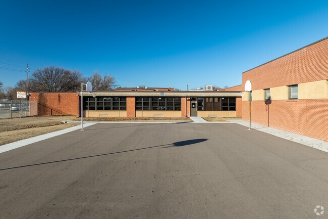 Bryant Opportunity Academy has an outdoor basketball court.