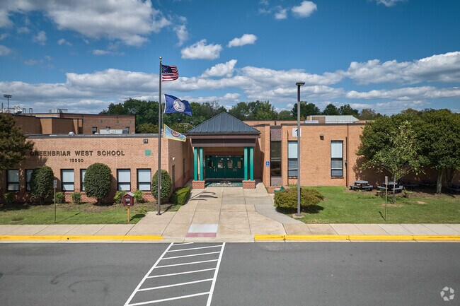 Greenbriar West Elementary School provides education to children in Greenbriar.