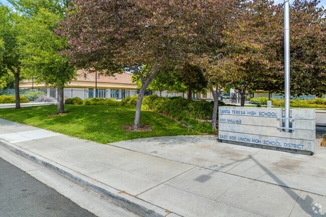 Shawnee students attend Santa Teresa High, known for strong academics and tech programs.