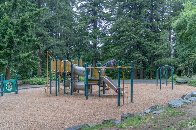 Kids love the Whatcom Falls Park playground.