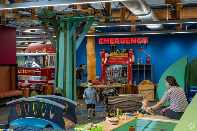 North River Front families enjoy having the Eau Claire Children's Museum nearby.