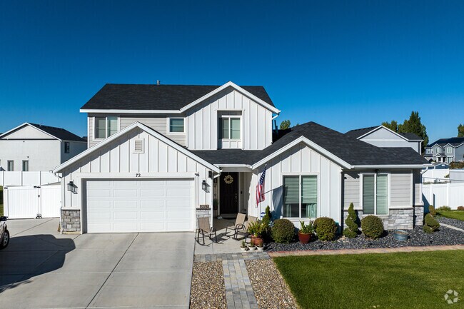 Modern Craftsman-style homes in Little Rock Canyon highlight detailed architecture and timeless curb appeal.