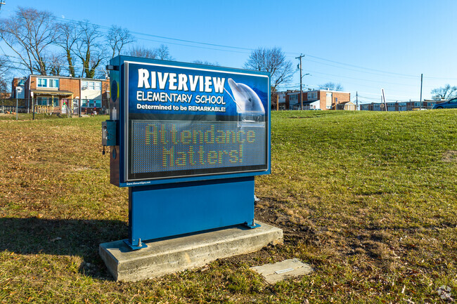 Riverview Elementary School in Baltimore builds a foundation for success.