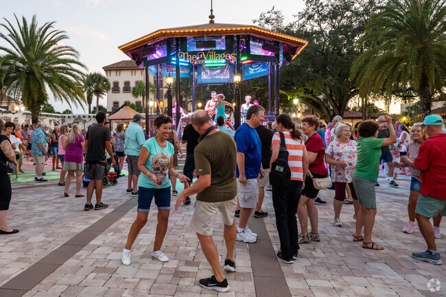 Village of Glenbrook locals head to nearby Spanish Springs for nightly entertainment.