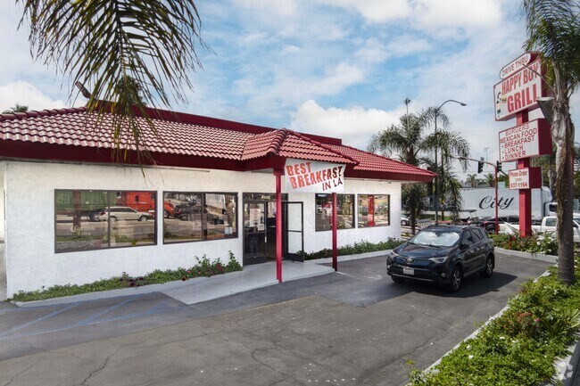 Locals head to Happy Boy Grill in Rancho Dominguez for a tasty burger fix.