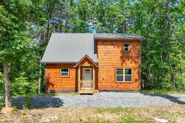 In Murphy, a cabin style home is popular with families looking for vacation houses.