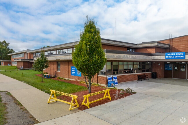 John R. Lewis Middle School has around 780 students and serves a portion of Waukegan.