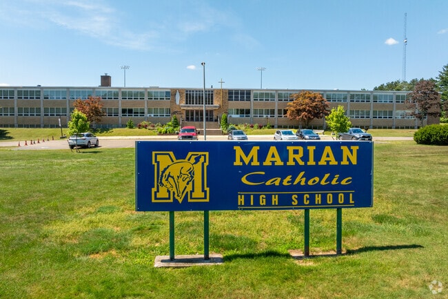 Marian Catholic High School offers a B rating education according to Niche.com.