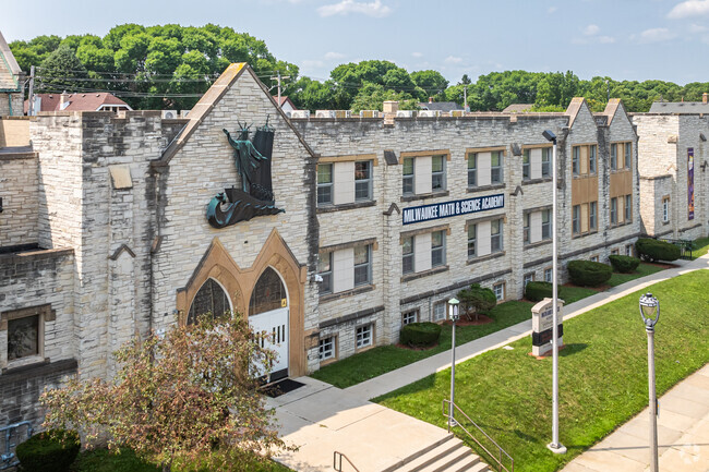 Milwaukee Math and Science Academy is a charter school in Milwaukee, WI.