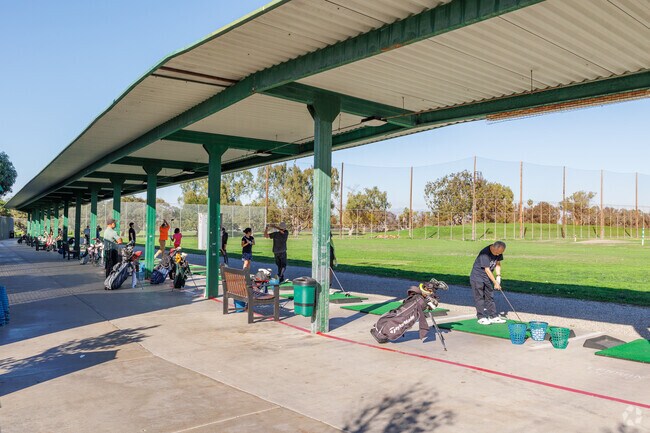 Head to the driving range and practice your swing at Alondra Golf Course in Alondra Park.