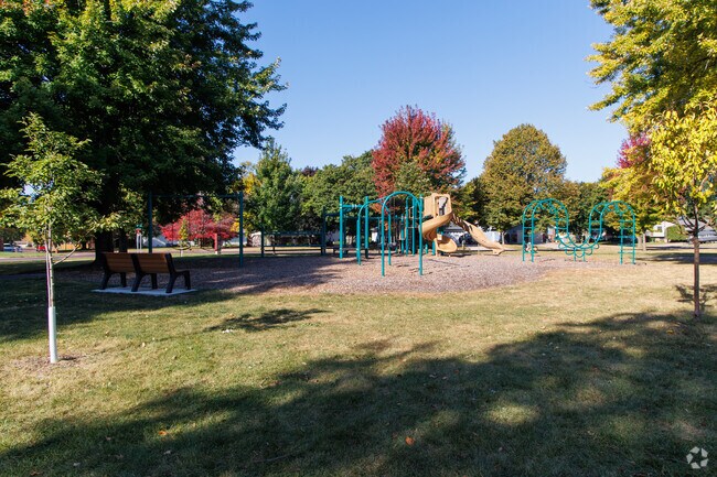 There are plenty of shade trees to enjoy around Peacepipe Park.