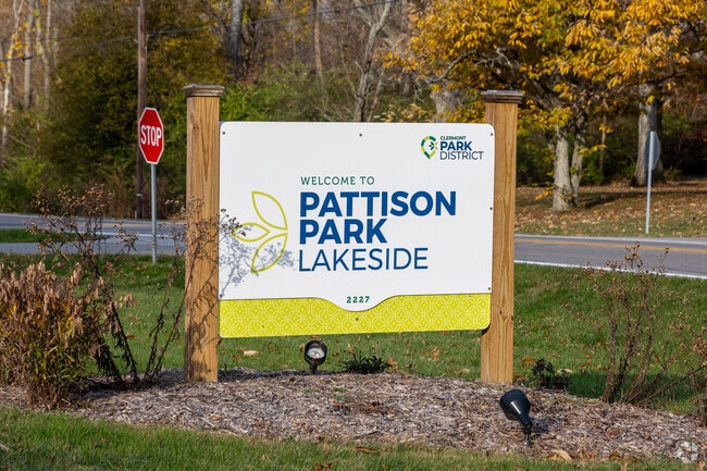 Pattison Park is a favorite place to walk the dog and explore in Owensville.